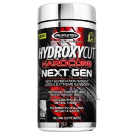 Muscletech Performance Series Hydroxycut Hardcore Next Gen (Coleus 100mg, Guayusa 20mg) – 100 Capsules (Guayusa & Coleus)