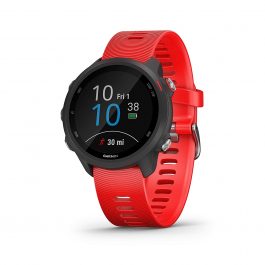 Garmin Forerunner 245 Music, GPS Running Smartwatch with Music and Advanced Dynamics, Lava Red