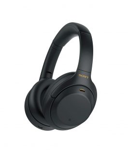 Sony WH-1000XM4 Industry Leading Wireless Noise Cancelling Headphones, Bluetooth Headset with Mic for Phone Calls, 30 Hours Battery Life, Quick Charge, Touch Control & Alexa Voice Control – (Black)