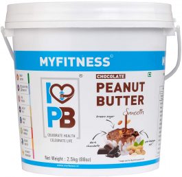 MYFITNESS Chocolate Peanut Butter Smooth 2.5 kg, CHOCOLATE SMOOTH