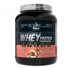 Pole Nutrition 100% Whey Protein Powder, 5Lbs AMERICAN BANANA SPLIT