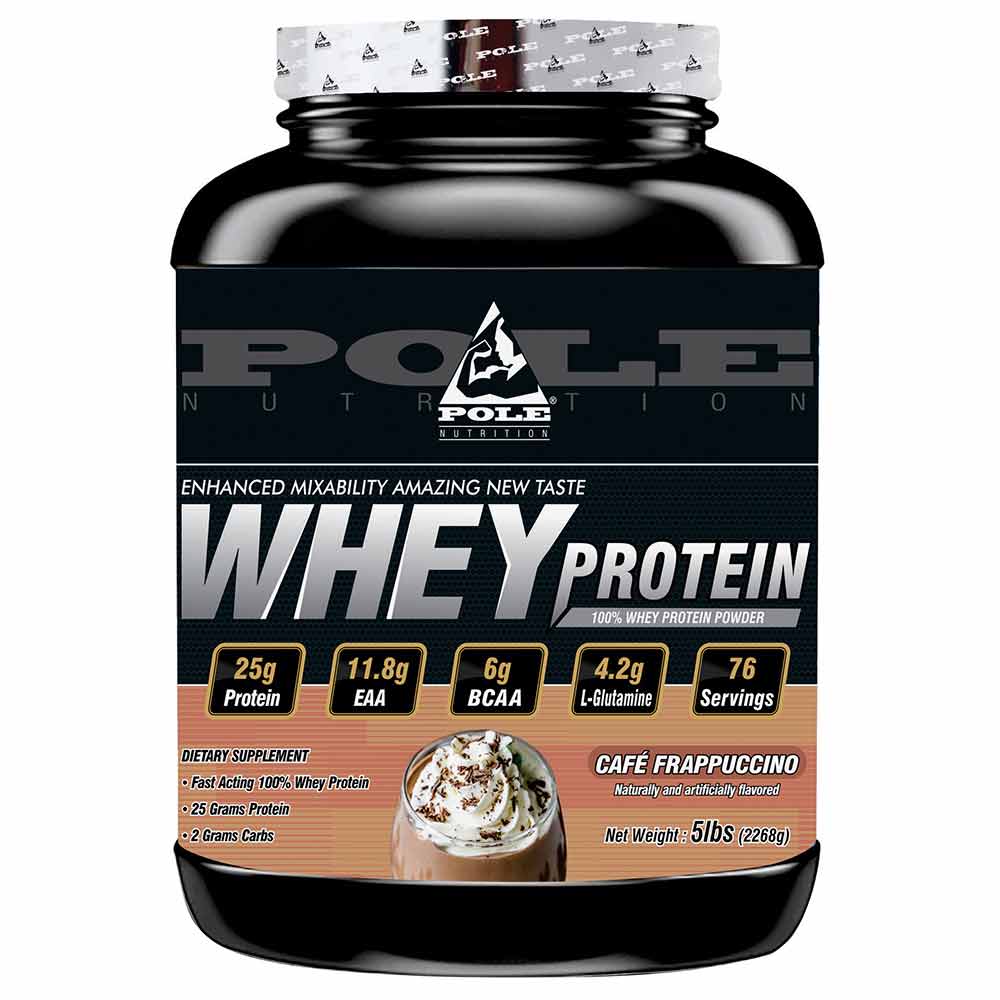 prd 1393125 Pole Nutrition 100 Whey Protein 5 lb Cafe Frappuccino o