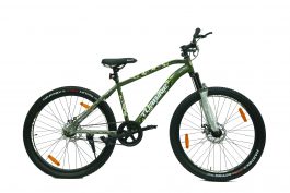 Turbine Unisex MTB Bikes Bicycles with Front Shocker, Dual Disc Brakes, Double Alloy Rims, Dual Disk Brakes, Internal Cables (Camouflage/Army Graphics, S.W.A.T 27.5)