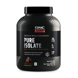 GNC AMP Pure Isolate – 4.4 lbs, 2 kg (Chocolate Frosting)