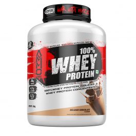 Ammo Labz 100% Whey Isolate & concentrate Protein 4.4 lbs, 2 Kg Belgian Chocolate