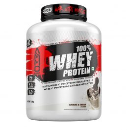 Ammo Labz 100% Whey Isolate & concentrate Protein 4.4 lbs, 2 Kg Cookies And Cream