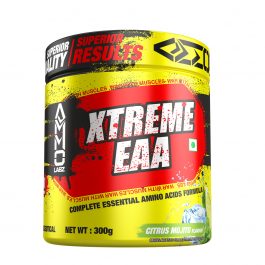 Ammo Labz Xtreme EAA For Recovery & Performance Boost, 0.66 lbs, 300 Gm (30 Servings) Citrus Mojito