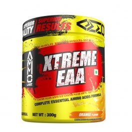 Ammo Labz Xtreme EAA For Recovery & Performance Boost, 0.66 lbs, 300 Gm (30 Servings) Orange