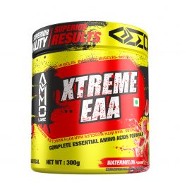 Ammo Labz Xtreme EAA For Recovery & Performance Boost, 0.66 lbs, 300 Gm (30 Servings) Watermelon