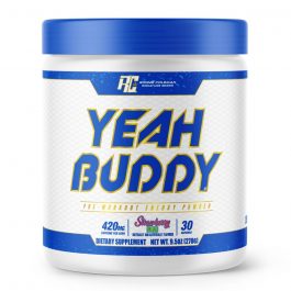 RC RONNIE COLEMAN SIGNATURE SERIES YEAH BUDDY PRE-WORKOUT – 30 SERVINGS (STRAWBERRY KIWI) 270 G