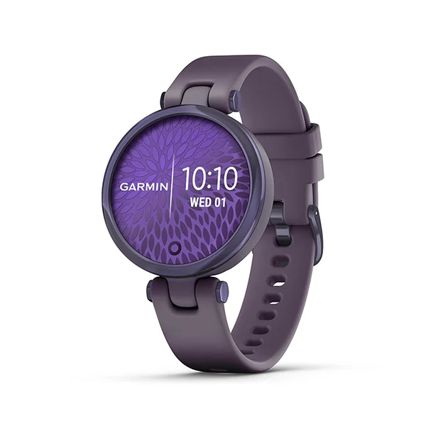 Garmin Lily Sport Edition Smartwatch for Women (Midnight Orchid/Deep Orchid)