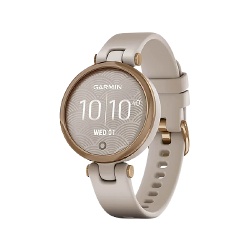 Garmin Women’s Smartwatch Lily – RoseGold LightSand Silicone