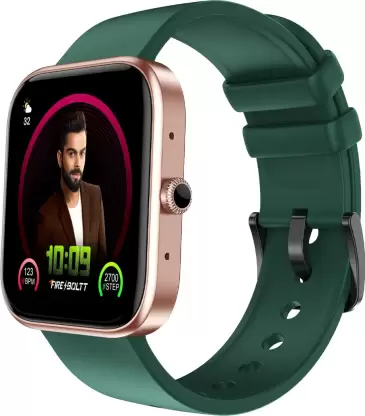 Fire-Boltt Ninja Call 2 (1.7 inch) Bluetooth Calling with 27 Sports Modes Smartwatch  (Green Strap, Free Size)