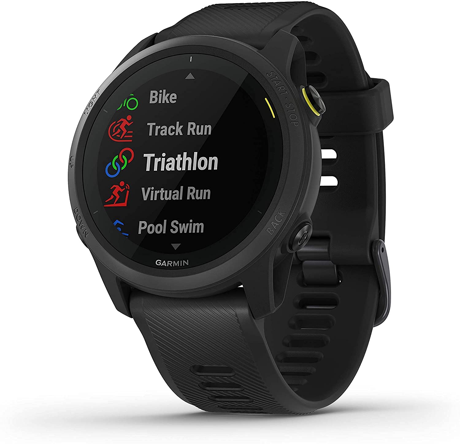 Garmin 745 GPS Running Watch, Bluetooth – Black