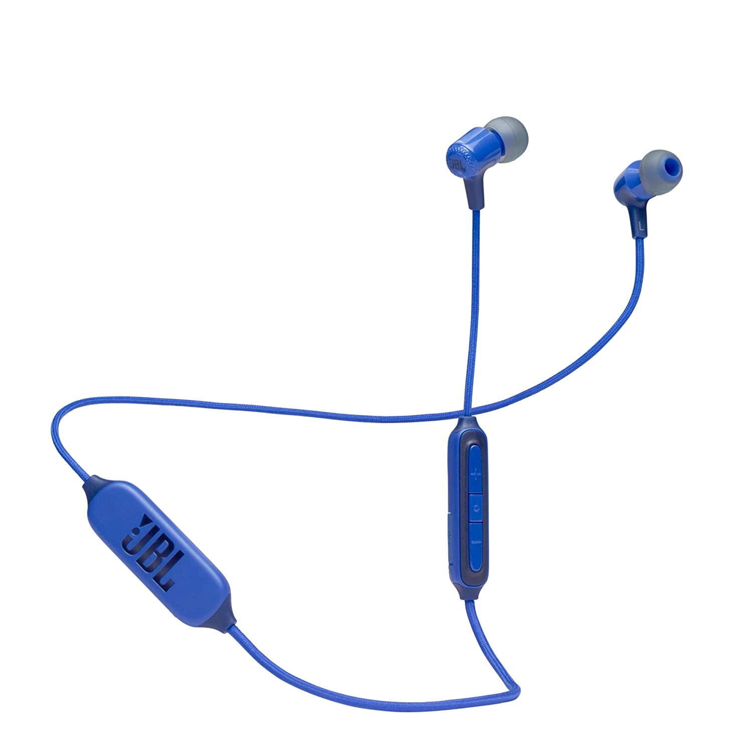 JBL Live 100BT by Harman in-Ear Bluetooth Headphone with Bulit-in Mic, Multi-Point Connection, 9 Hours of Playtime and Voice Assistance (Blue)
