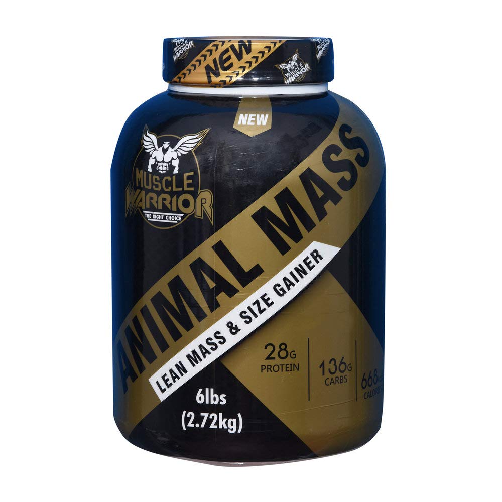 BBN Muscle Warrior Animal Mass and Size Gainer (Chocolate) 6 lbs