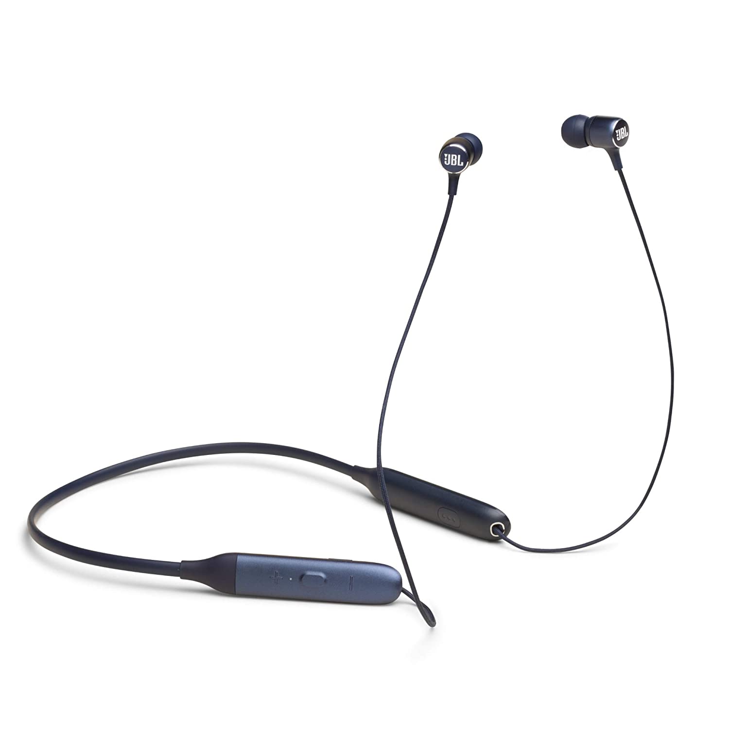 JBL LIVE220BT by Harman Wireless Bluetooth in Ear Neckband Headphones with Mic (Blue)