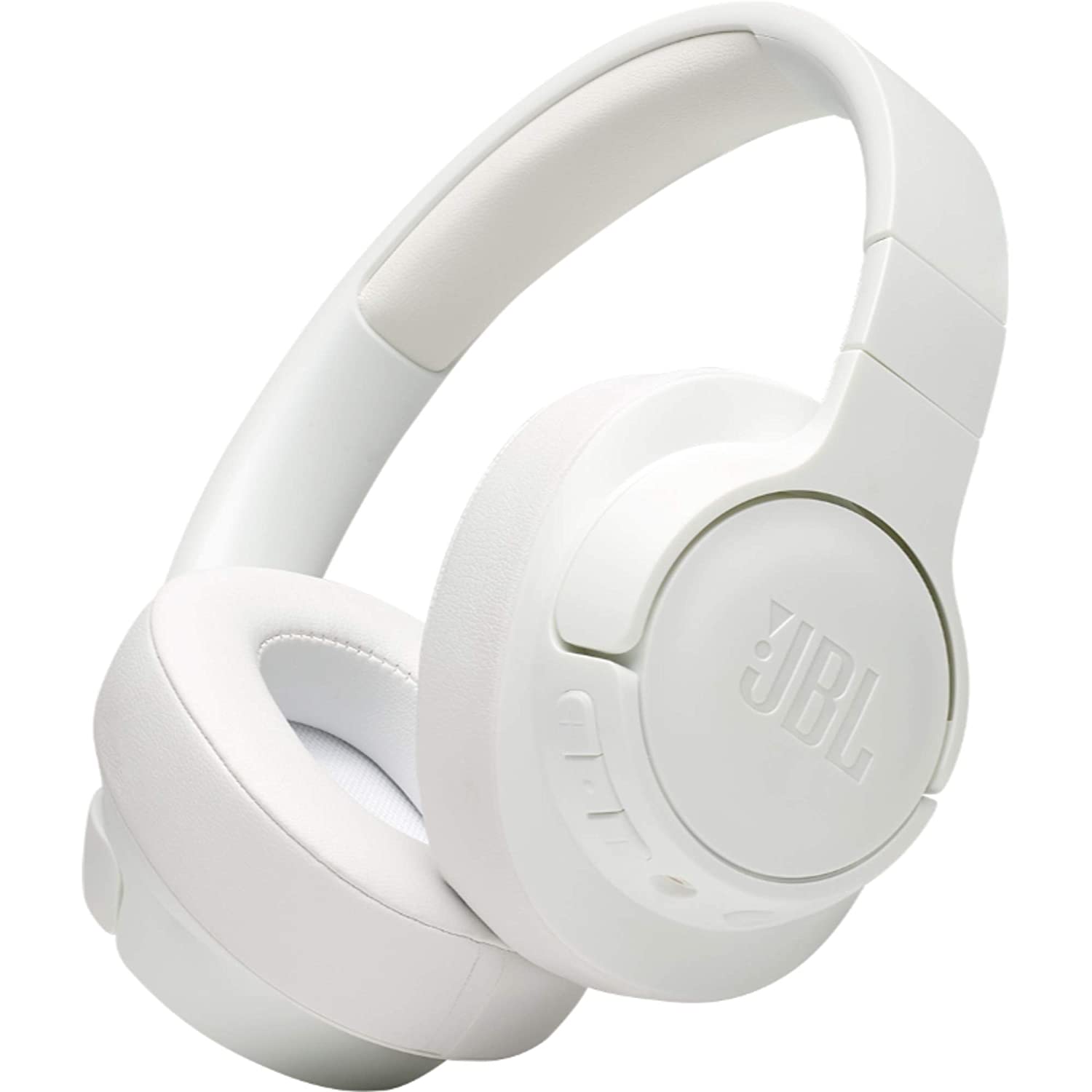 JBL Tune 700BT by Harman, 27-Hours Playtime with Quick Charging, Wireless Over Ear Headphones with Mic, Dual Pairing, AUX & Voice Assistant Support for Mobile Phones (White)