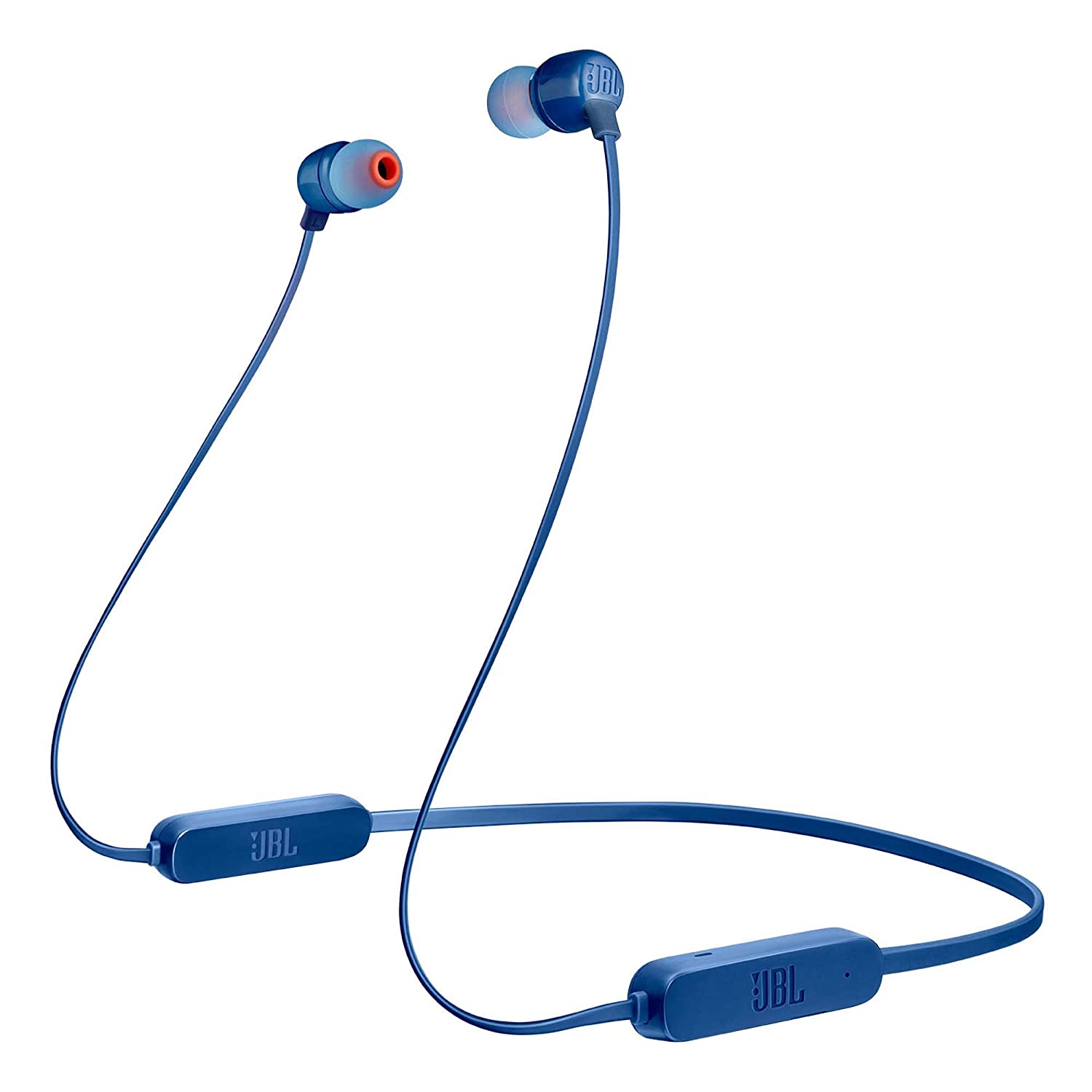 JBL Tune 165BT by Harman Wireless in Ear Neckband Headphone with Mic (Blue)