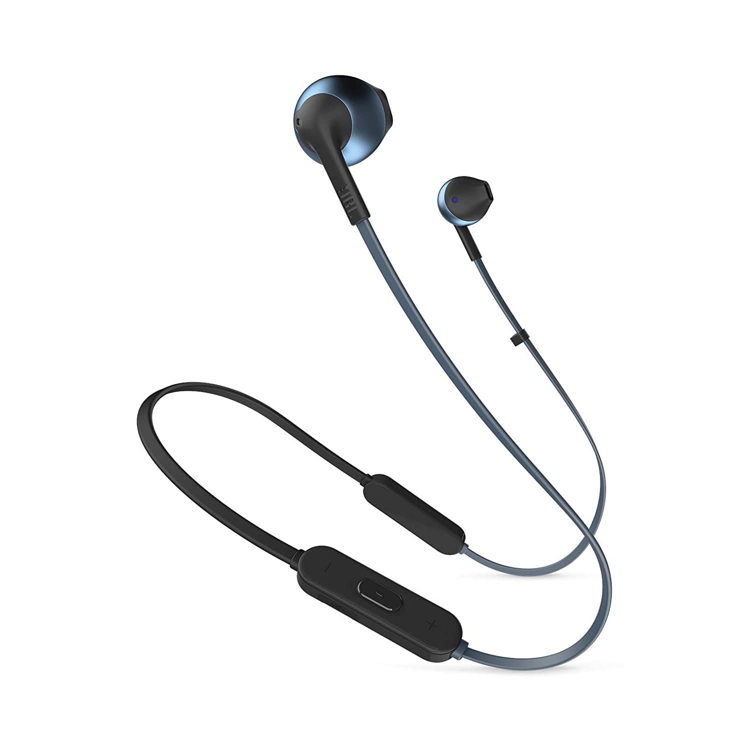 JBL Tune 205BT by Harman Wireless Earbud Headphones with Mic (Blue)