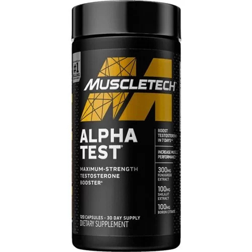 Muscletech Alpha Test  (120 No)