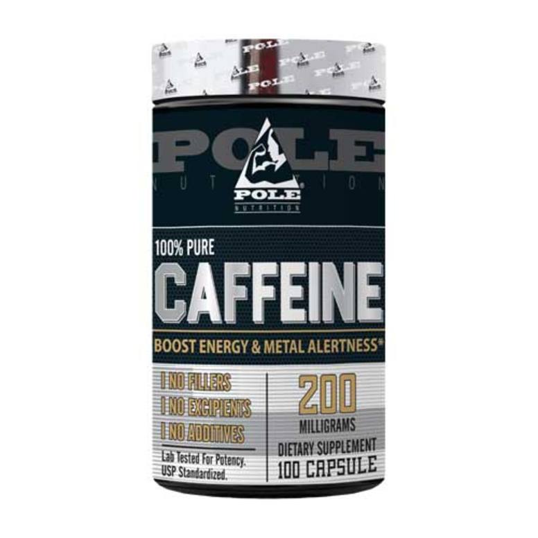 Pole Nutrition Caffeine 200 Mg 100 Capsules