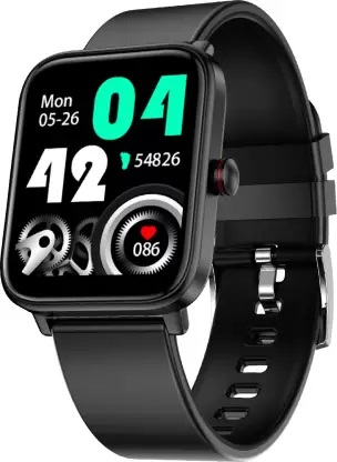 Fire-Boltt Ninja Pro Max Smartwatch  (Black Strap, Free Size)