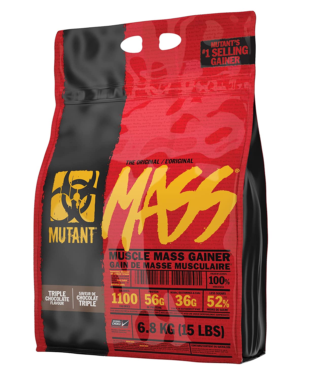 Mutant Mass Gainers – 6.8 kg (Triple Chocolate)