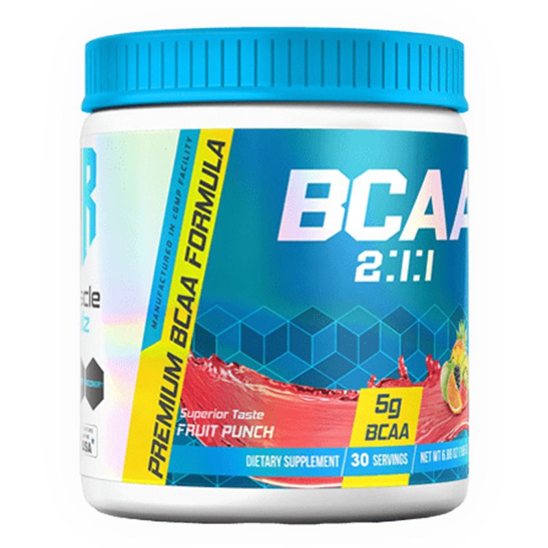 Muscle Rulz BCAA – Premium BCAA Formula – 5000mg – 30 Servings